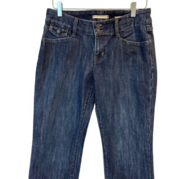 1969 Sap Jeans | Women's Medium Wash Croped Denim Jeans Size 6 - Picture 2 of 7